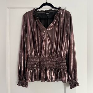 Metallic Blouse